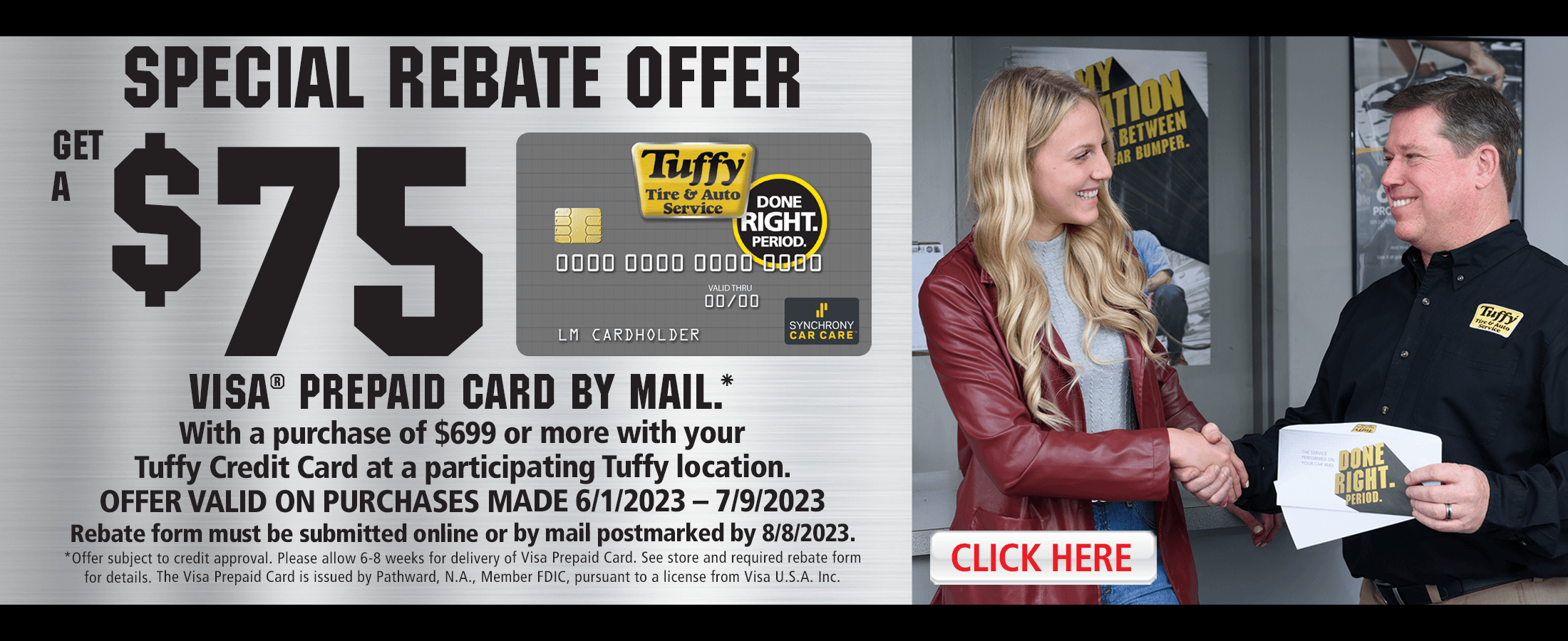 Special Rebate Offer